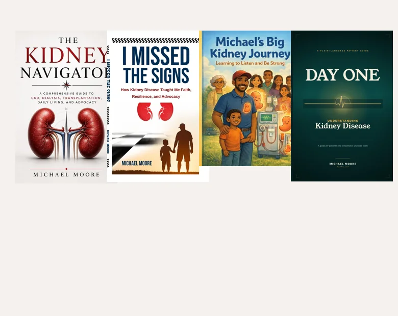 Four Kidney Navigator books